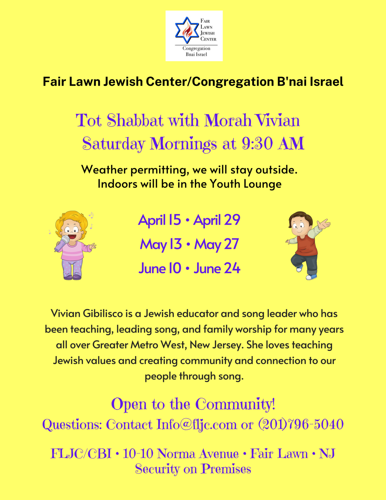 Shabbat Times Fair Lawn Nj 36